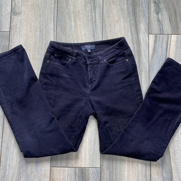 Talbots Navy Cords 2P - Picture 1 of 5